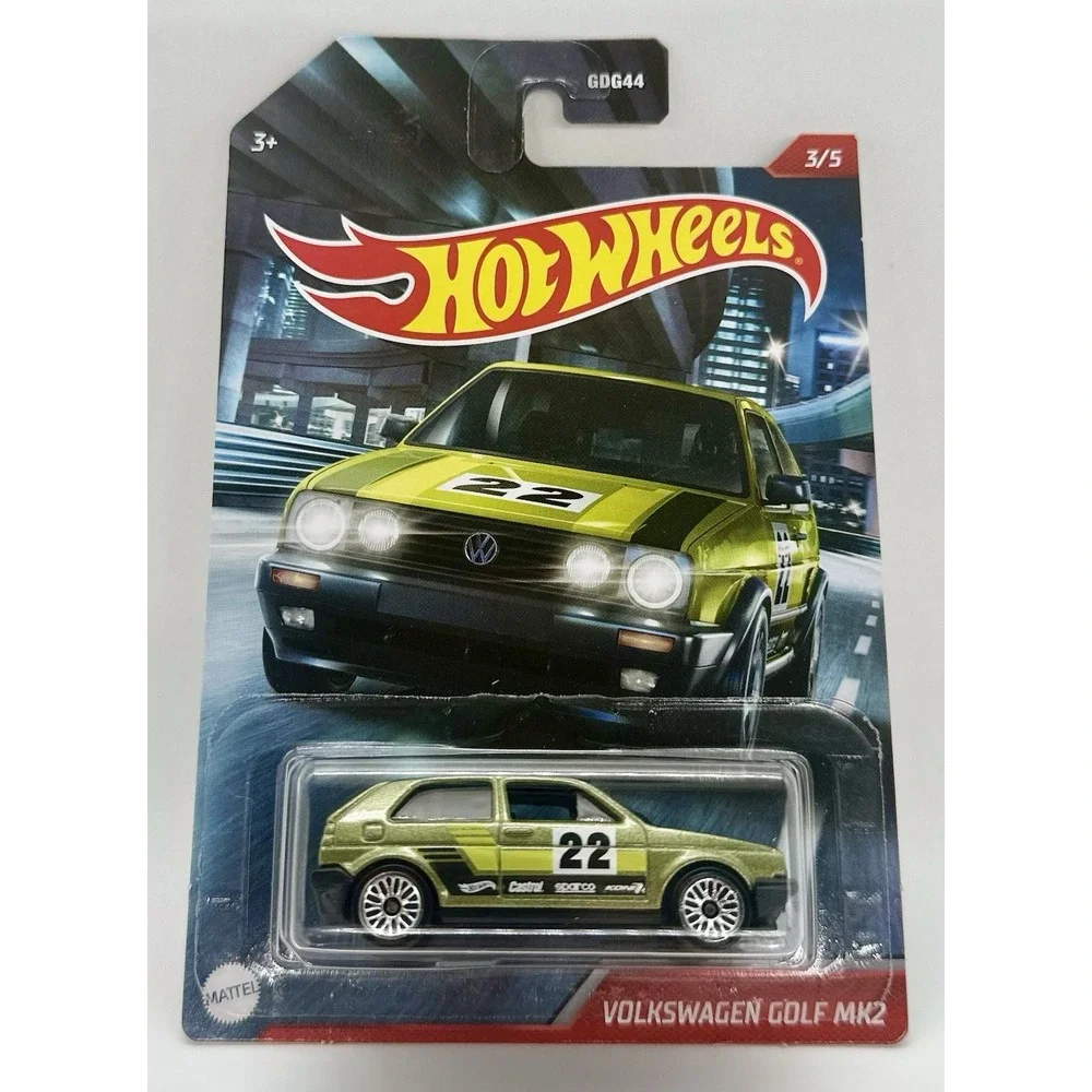 Hot Wheels Volkswagen Golf MK2 MK7 Lot of 4 Green Teal Red Polizei Sealed 1:64
